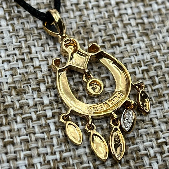 Technibond 18K Gold-Bonded Matching Set: Necklace (16-18”), Earrings & Ring - Picture 5 of 15